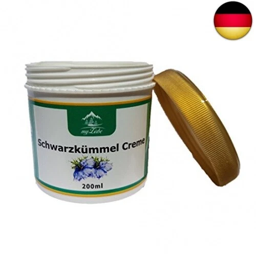 Schwarzkümmel Creme 200 ml wohltuende Wirkung bei Neurodermitis, Akne oder - Bild 5 von 5