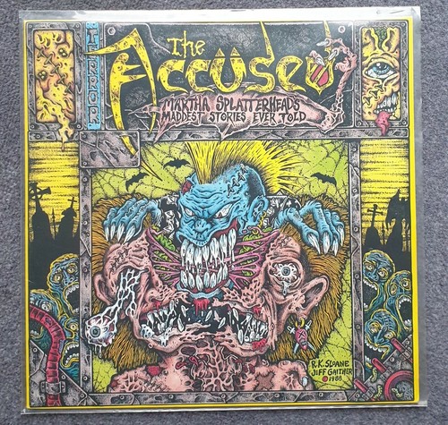 The Accüsed-Martha Splatterhead's Maddest Stories Vinyl(We Bite Records 1988) EX