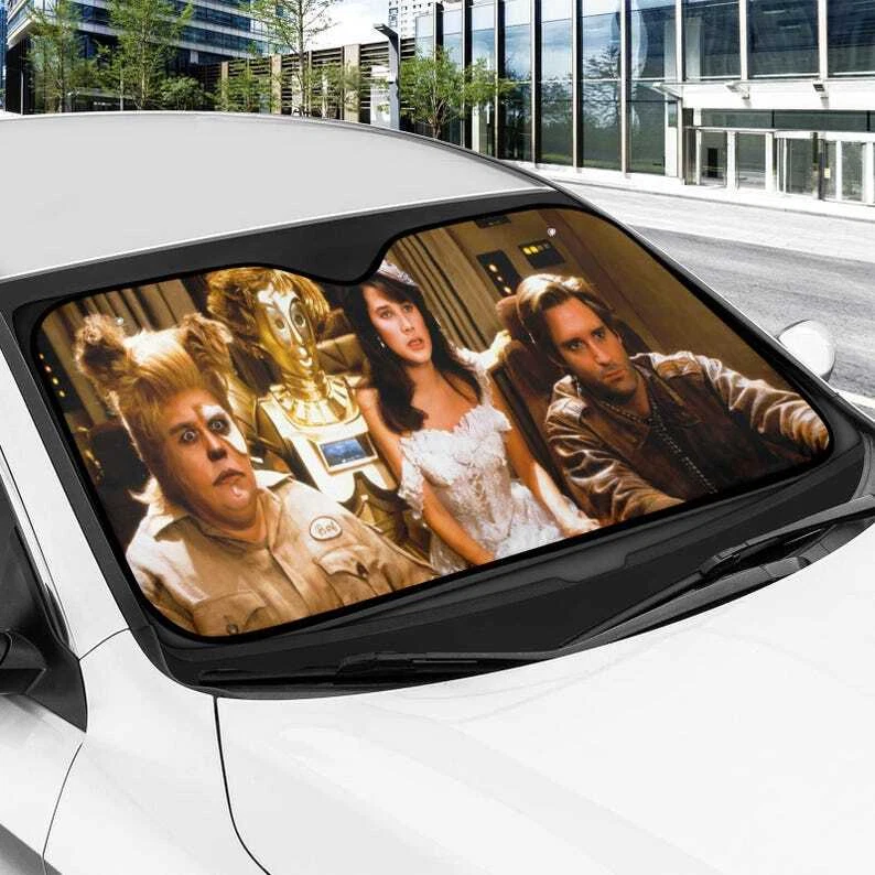 Spaceballs Auto Car Sun Shade, Sun Visor for Car, Car Accessory