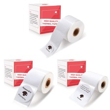 Round Sticker Paper Thermal Self-Adhesive Label for Phomemo M110 M200 Printer