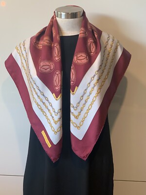 Cartier large scarf 大判スカーフ ヴィンテージ 時計 レッド 楽天市場】【中古】カルティエ マスト ドゥ カルティエ スカーフ