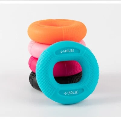 MARKENLOS Übungs Silikon gerät Hand-Expander Ball Grip Ring Finger training Handgriff