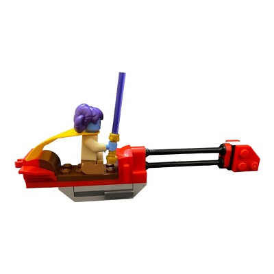 LEGO  Star Wars  Minifigur Lys Soly mit Speeder 75358 Lichtschwert Heldin Figur