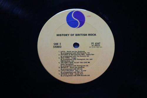 History Of British Rock Vinyl Record - 2 LP Set - 28 Iconic Songs - Vintage 1976 - Picture 8 of 14