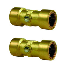 Primaflow Copper Pushfit Service Valve 15mm Pack Of 2 RRP £18