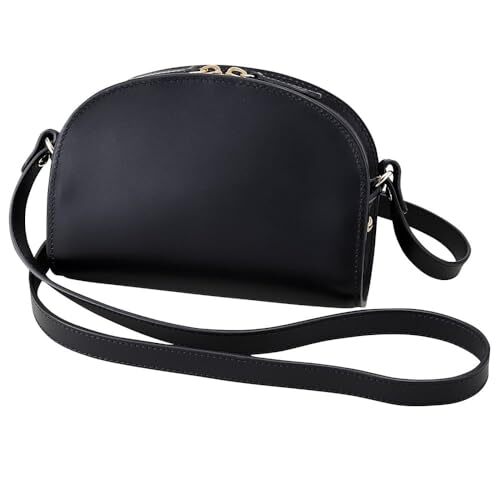 APC] Shoulder Bag SAC DEMI LUNE MINI PXAWV-F61392-LZZ-NOIR