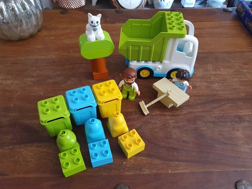 Lego Duplo Town 10945 Garbage Truck Complete
