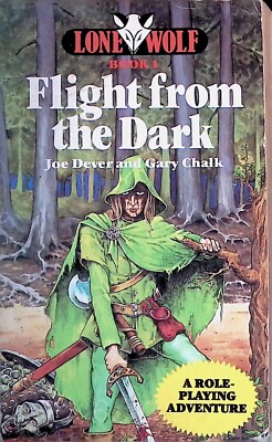 Joe Dever - Lone Wolf 1 - Flight from the Dark - 1./2. Edition - B-/B-/B-