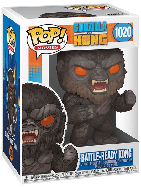 Funko POP #1020 Godzilla vs Kong Battle Ready Kong Figure