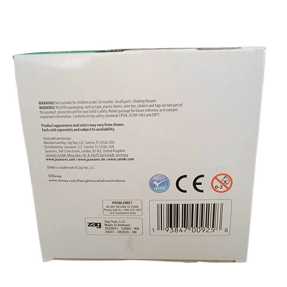 FIGURA DE SALLY ZOTEKI PESADILLA ANTES DE NAVIDAD - Zag Toys Connect & Create Foto 4 de 4