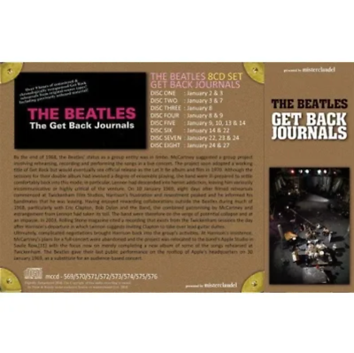 洋楽 Beatles/The Get Back Journals(8CD) BEATLES / GET BACK JOURNALS (8CD) Shipping Free NEW | eBay