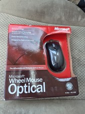 New Microsoft Wheel Mouse Optical PC Mac USB ...