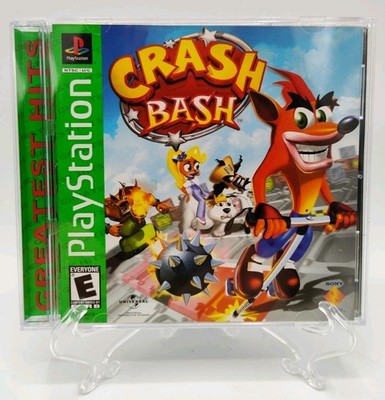 Crash Bash (PS1, 2000) *CIB + Case Protector* Great Condition* Tested! FREE SHIP
