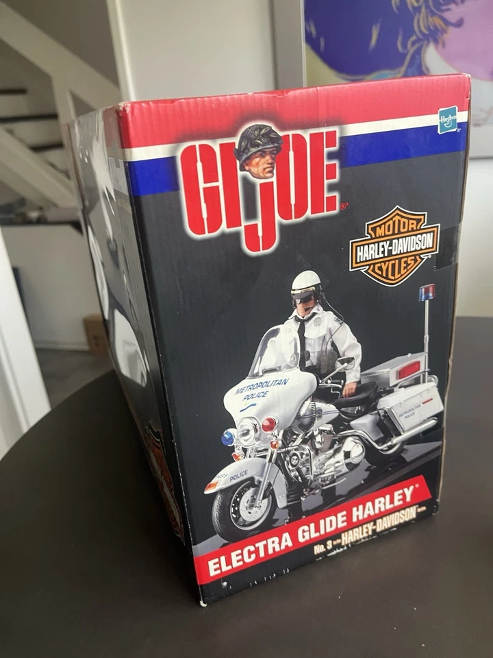 Hasbro GI Joe Harley Davidson Electra Glide Police 1:6 OVP Unbespielt 1/6 - Bild 3 von 4