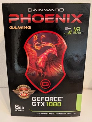 Grafikkarte : Gainward GTX 1080 Phoenix Gaming 8GB GDDR5X - OVP   getestet