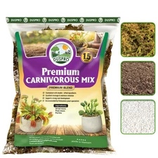 Carnivorous Plant Soil Mix 1.5QT-Include Forest Moss, Peat Moss, Perlite Pott...