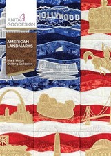 American Landmarks Anita Goodesign Embroidery Machine Design CD New