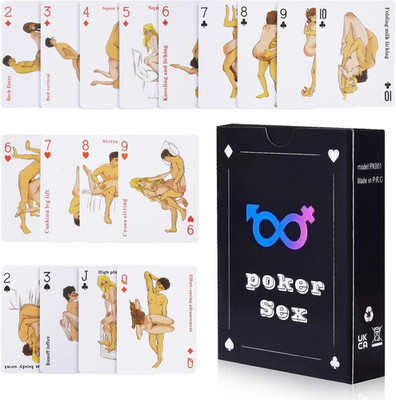Sex Games Fun Poker Cards, Adults Game Position Card for Couples -... 
