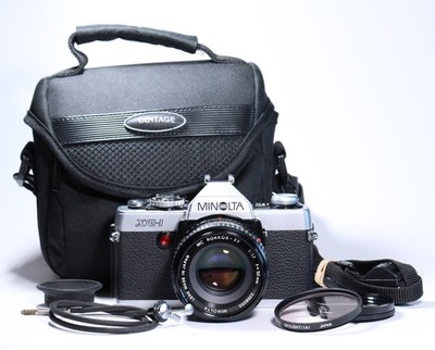 MINOLTA XG-1 mit MC Rokkor 1.7/50mm, mit 1 Jahr Gewährleistung