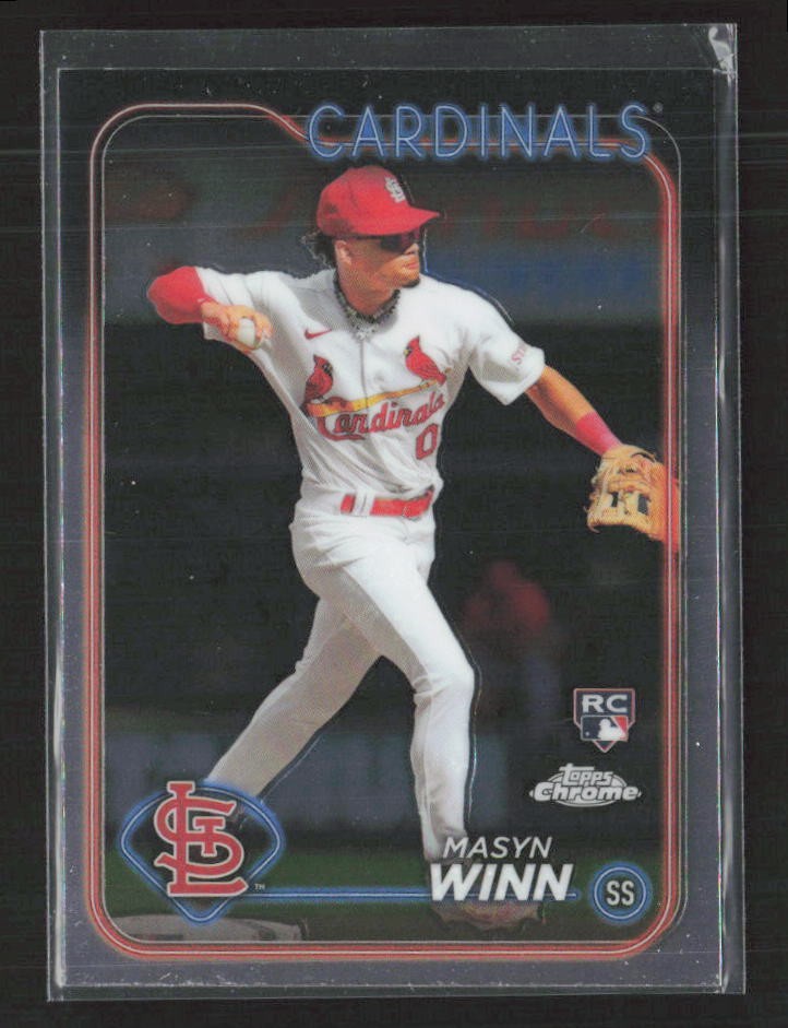 2024 Topps Chrome #189 Masyn Winn St. Louis Cardinals (Z)