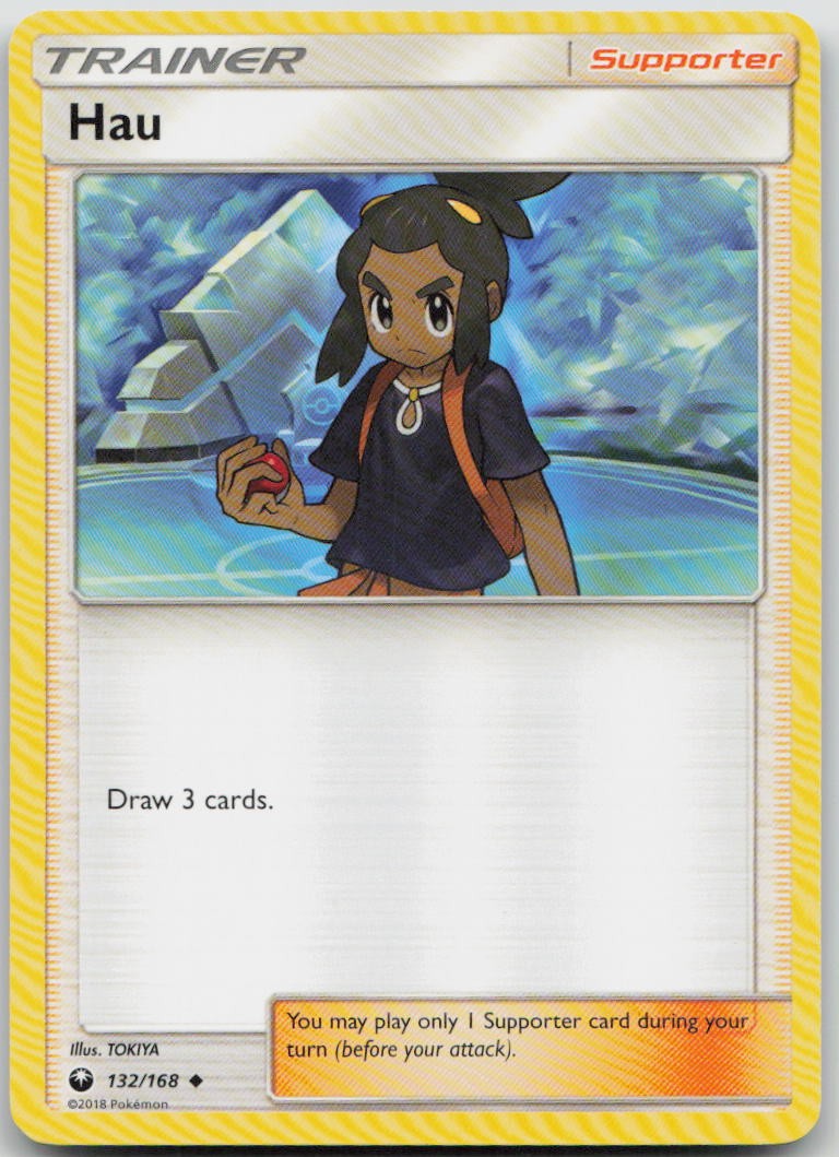 Hau 132/168 Celestial Storm Uncommon Pokemon HP