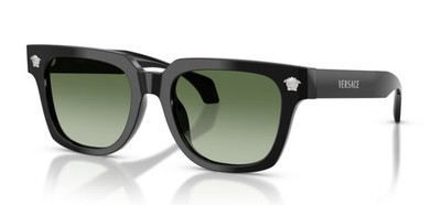 Versace 4510U 52 GB1/8E Sonnenbrille Schwarz/Grün Farbverlauf
