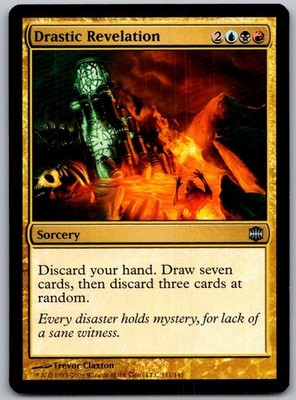 Drastic Revelation 111 Uncommon Alara Reborn Magic: The Gathering Lightly Played