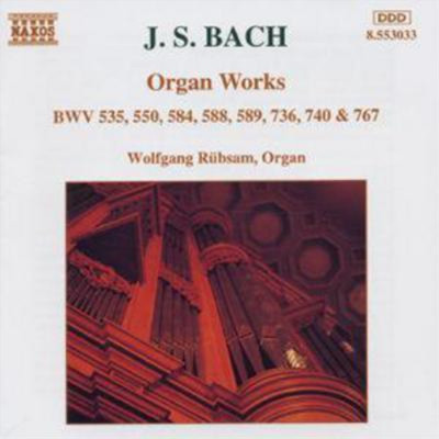 Johann Sebastian Bach Organ works (CD) Album