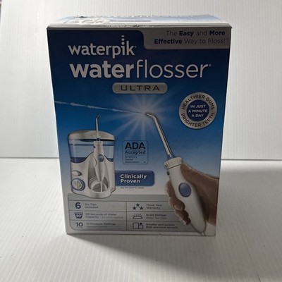 Waterpik Ultra Countertop Water Flosser Oral Irrigator WP-100 White