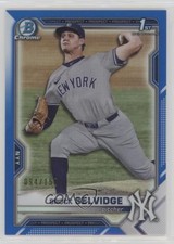 2021 Bowman Draft Chrome Blue Refractor 94/150 Brock Selvidge #BDC-24 6a7
