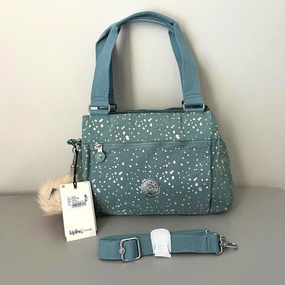 Kipling Elysia Shoulder Bag in Snowflake NWT