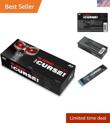 Ultimate Pre Workout Powder Sample Pack - The Curse! for Maximum Performance