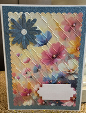 Handmade Greeting Card All Occasion with 8 Sentiments Included