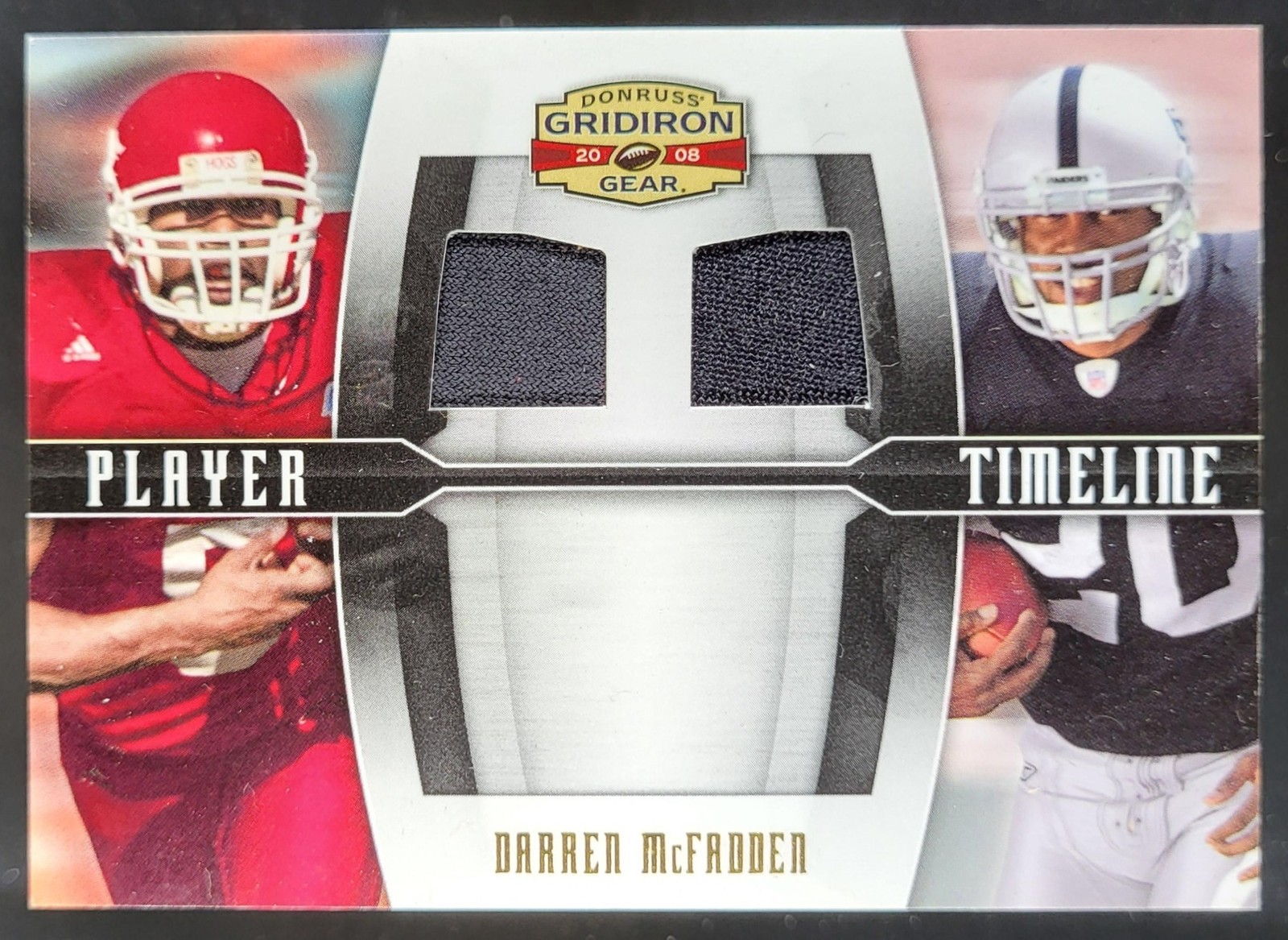 Darren McFadden Donruss Gridiron Gear Player Timeline #PT24 Base