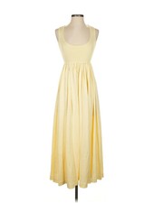 Zimmermann Women Yellow Casual Dress 4 Petites
