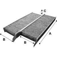 Valeo 715555 Filter Innenraumluft FüR Citroen Peugeot Opel Innenraumfilter