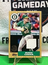 2022 Topps - Mark Canha #87R-MCA - 1987 Topps Relic (MEM)