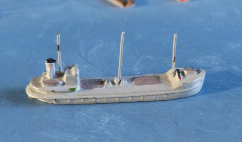 Wiking Metall Modell 61 - 1:1250 U Boot Tender Mosel deutsche Kriegsmarine 2.WK - Bild 2 von 4