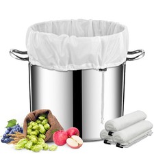 3 Pack Brew Bags - 26 x 22Brew Bags Reusable Large Filter Bags Mesh Filter St...