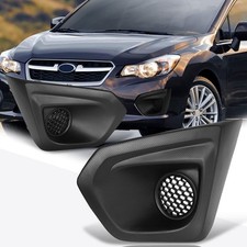 Front Bumper Fog Light Bezel Cover Compatible with Subaru Impreze 12-14