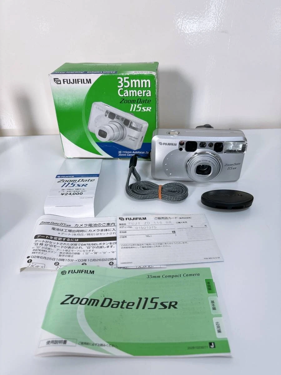Fujifilm Zoom Date 115SR Film Cameras for sale - eBay