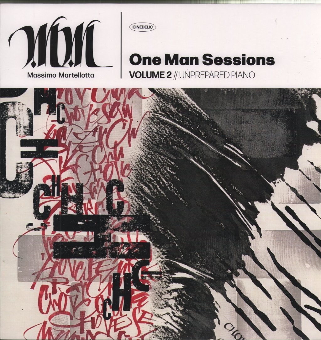 Massimo Martellotta One Man Sessions Volume 2//Unprepared Piano LP vinyl Italy