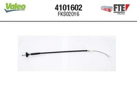 Kupplungsseil Kupplungszug FTE 4101602 FüR Golf 17 VW 1 155 Jetta 16 Caddy 14