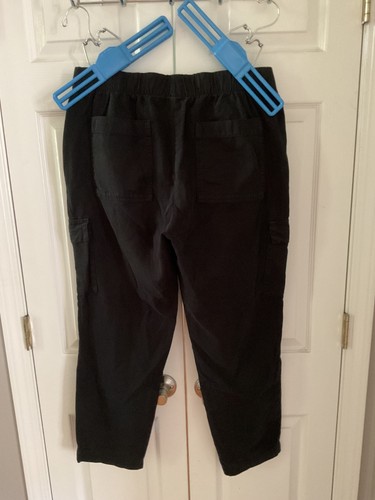 GAP Women's Twill Cargo Pant | Black | Size Large | New with Tags | #1826419 - Picture 6 of 8
