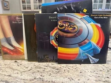 ELECTRIC LIGHT ORCHESTRA 5X VG++/NM- VINYL LP LOT OUT OF THE BLUE DORADO DISCVRY