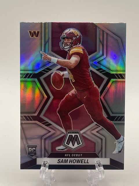 2022 Panini Mosaic - NFL Debut Sam Howell #247 Silver Prizm