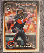 Topps 2024 Series 1 Elly De La Cruz Rookie #141 Cincinnati Reds MLB Baseball