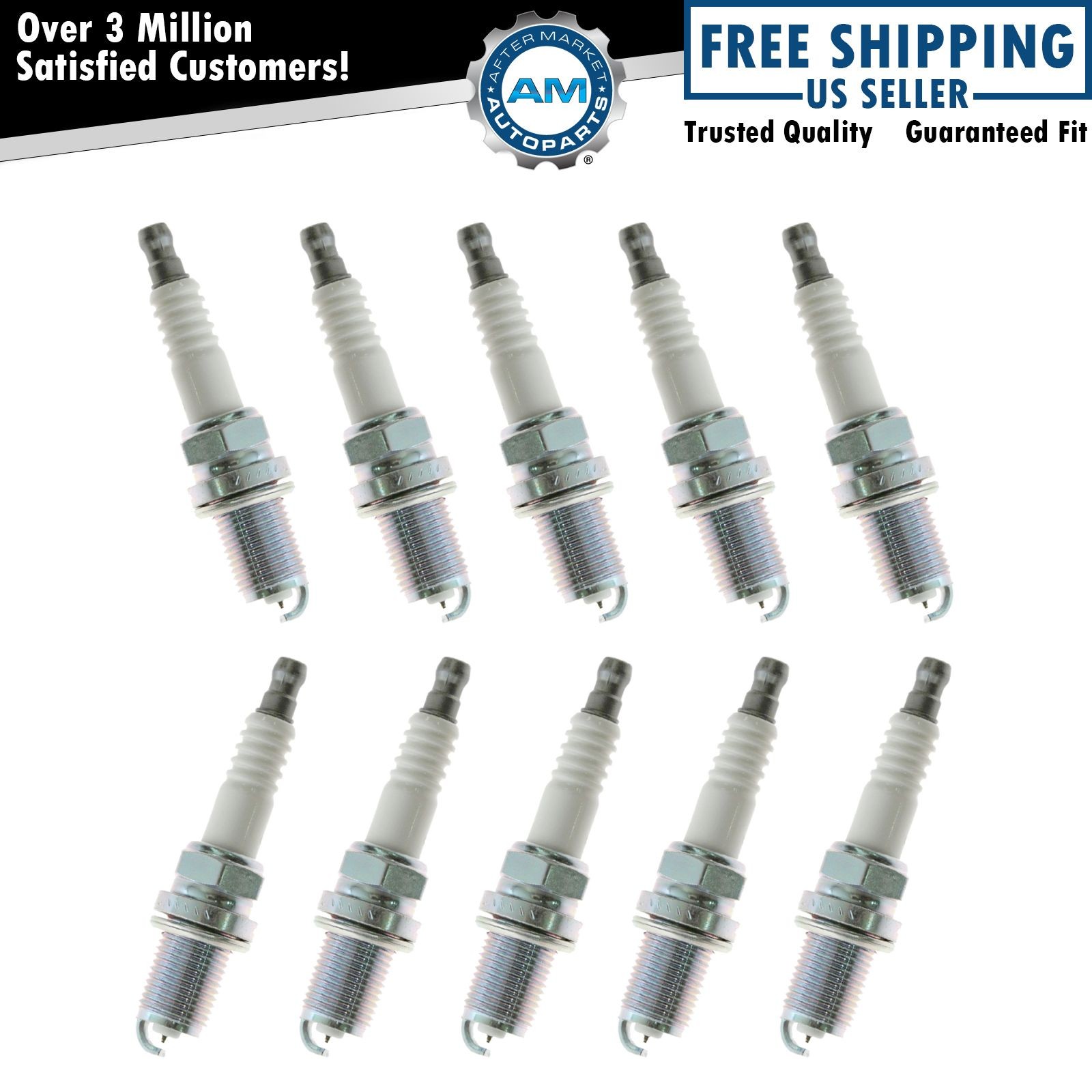 NGK 7092 G-Power Platinum Spark Plug Set 10 for 04-05 Porsche Carrera GT 5.7L