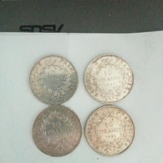 Pieces 10 Fr Hercule Argent