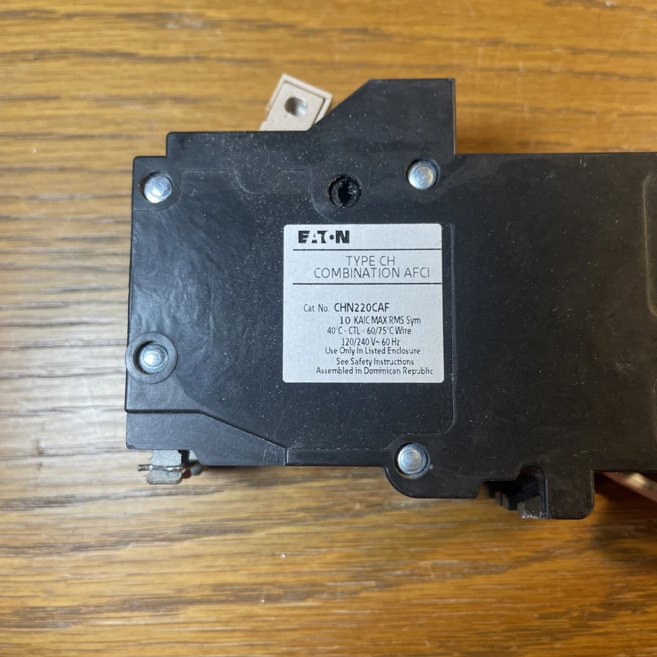Eaton CHn220caf Circuit Breaker Ch Combination AFCI Double Pole 20Amp In Box - Image 3 of 4